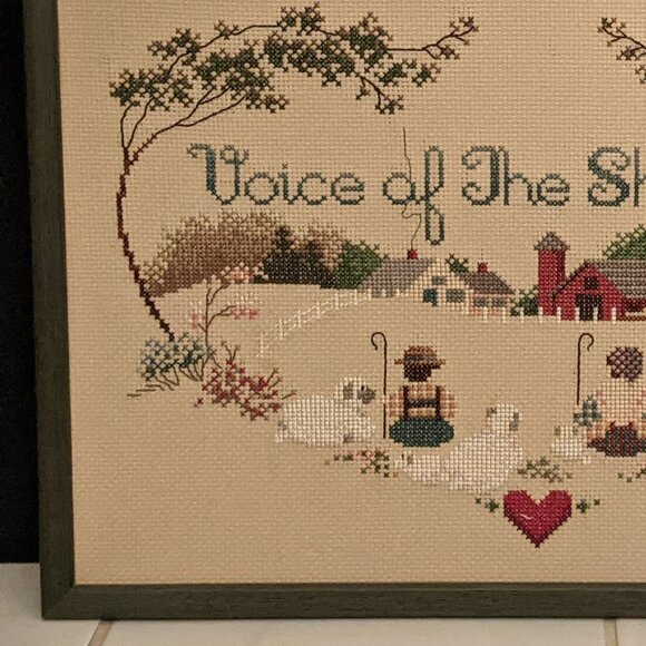 “Voice of the Shepherd” Cross Stitch Art - Picture 5 of 8